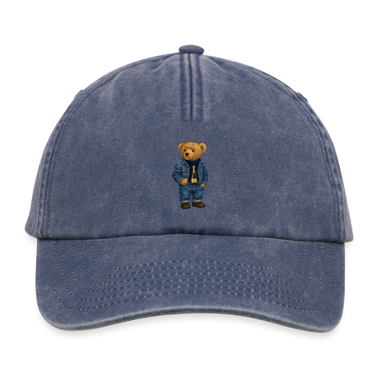 ΓLAN NOBLE BEAR CAP - vintage denim