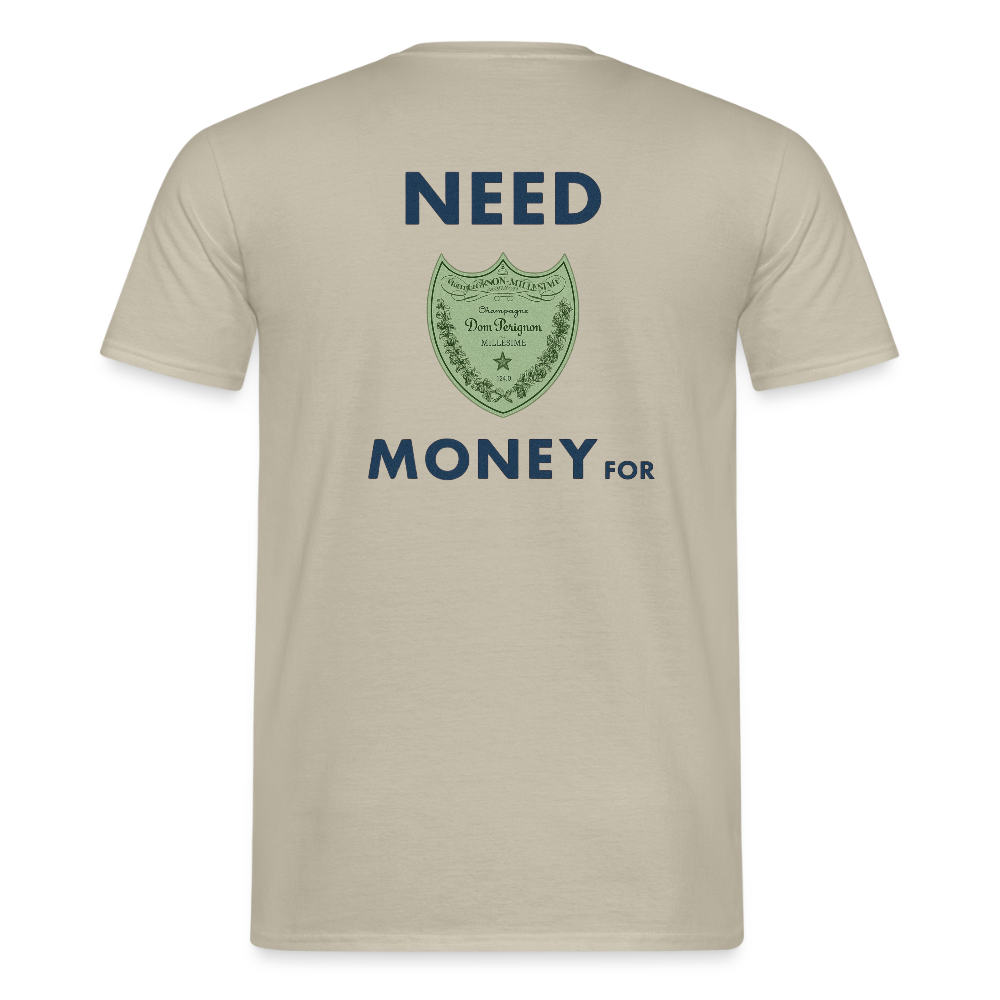 DOM. P T-SHIRT - sand beige