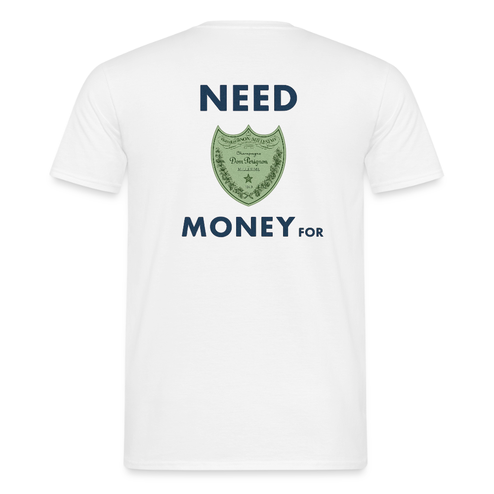 DOM. P T-SHIRT - white