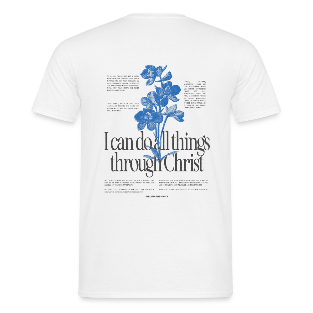 I CAN DOLL ALL THINGS T-SHIRT - white