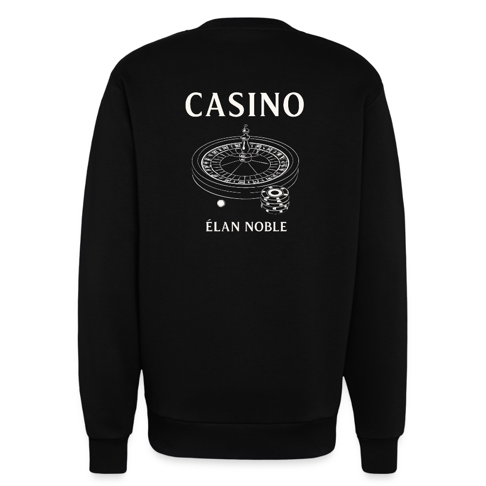 ΓLAN NOBLE CASINO SWEATER - SOLID BLACK