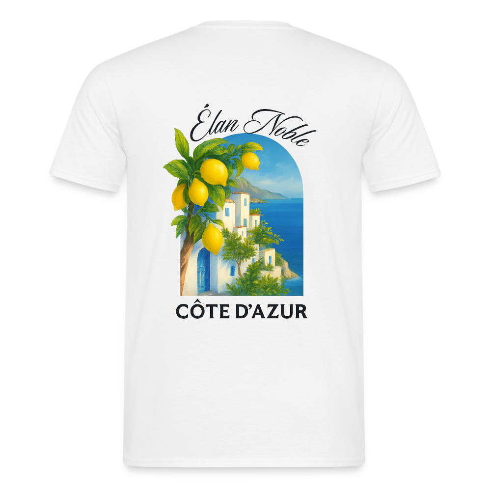 ÉLAN NOBLE CÔTE D’AZUR T-SHIRT - white