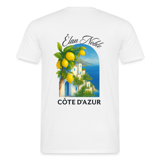 ΓLAN NOBLE CΓTE DβAZUR T-SHIRT - white