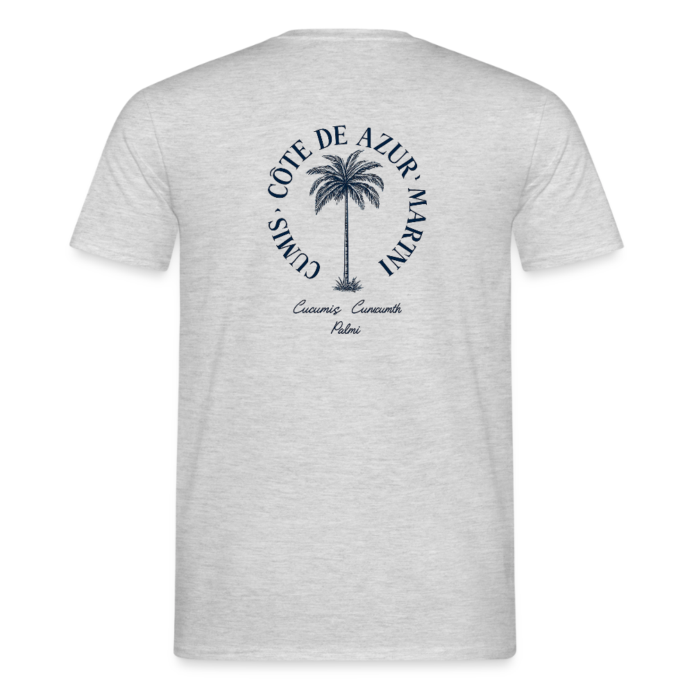 COTE D'AZUR T-SHIRT - heather grey