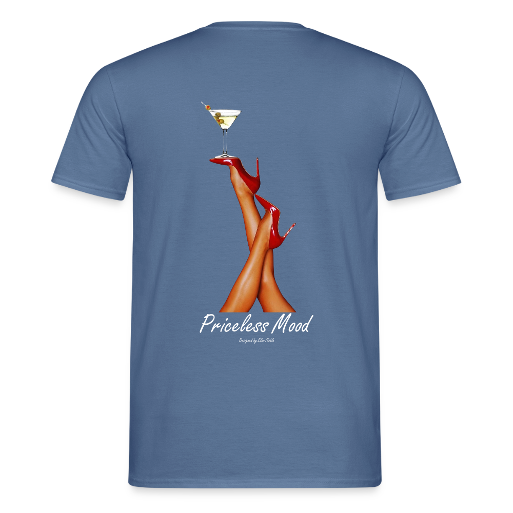 PRICELESS MODD T-SHIRT - dove blue